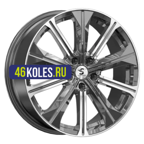 Premium Series 7x19/5x114,3 ET40 D66,6 КР013 (Haval Dargo) Diamond Gloss Graphite (4210917)