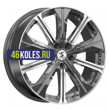 Premium Series 7x19/5x108 ET33 D60,1 КР013 (Tiggo 7 Pro) Diamond Gloss Graphite (4210017)