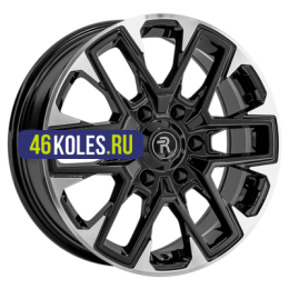 Replay 7x18/6x114,3 ET45 D66,1 DF5 BKF (конус, C570)