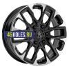 Replay 7x18/6x139,7 ET53,5 D92,5 HND394 BKF (конус, C570)