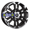Replay 7x16/6x139,7 ET38 D100,1 HV82 BKF (конус, C570)