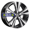 Replay 7x18/5x108 ET38 D60,1 JT6 BKF (конус, C570)