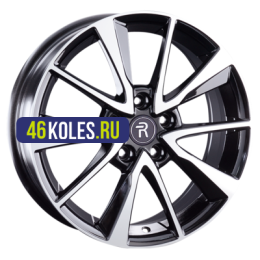Replay 8x18/5x114,3 ET30 D60,1 LX136 BKF (конус, C570)