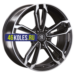 Replay 8x18/5x114,3 ET30 D60,1 LX174 BKF (конус, C570)