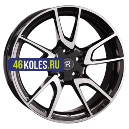 Replay 8x18/5x114,3 ET30 D60,1 LX187 BKF (конус, C570)