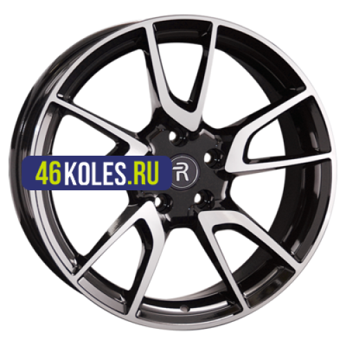 Replay 8x18/5x114,3 ET30 D60,1 LX187 BKF (конус, C570)