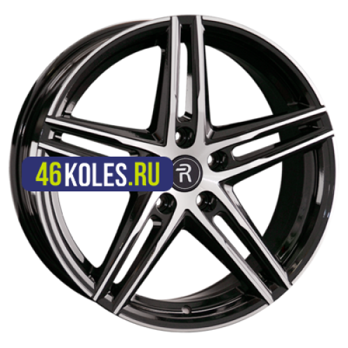 Replay 8x18/5x114,3 ET30 D60,1 LX189 BKF (конус, C570)