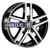 Replay 6,5x16/5x118 ET50 D71,1 PG123 BKF (конус, C570)