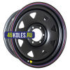 Off-Road Wheels 8x16/6x139,7 ET-19 D110 Тойота Ниссан (треуг. мелкий) Черный