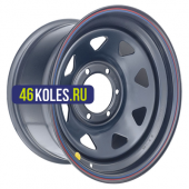 Off-Road Wheels 8x16/6x139,7 ET10 D110 Toyota Hilux 2.5D, 3.0D Черный (треуг. мелкий, с увелич.полкой под суппорт)