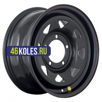 Off-Road Wheels 7x16/5x139,7 ET-19 D110 УАЗ (треуг. мелкий) Черный