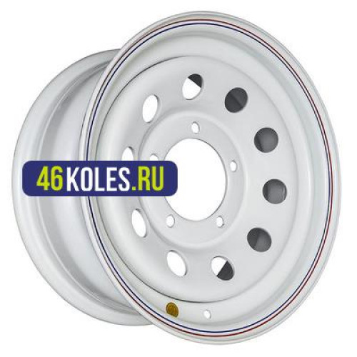 Off-Road Wheels 7x15/5x139,7 ET-19 D110 УАЗ Белый