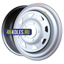 Off-Road Wheels 8x16/5x139,7 ET-19 D110 УАЗ (треуг. мелкий) Серебристый