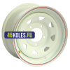 Off-Road Wheels 7x15/5x139,7 ET25 D98,5 ВАЗ Нива Белый (треуг. мелкий)