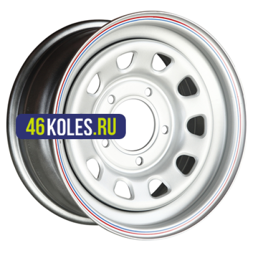 Off-Road Wheels 7x15/5x139,7 ET25 D98,5 ВАЗ Нива Серебристый (с увелич.полкой под суппорт)