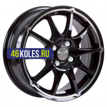 СКАД 6x15/4x100 ET38 D67,1 Джокер Антрацит-алмаз