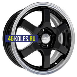 СКАД 6x15/5x100 ET38 D57,1 Киото (КЛ249) Антрацит-алмаз