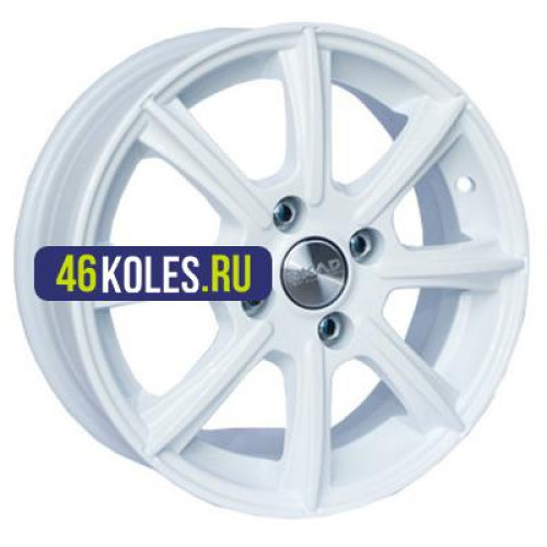 СКАД 5,5x14/4x100 ET46 D54,1 Монако (КЛ185) Белый