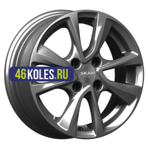 СКАД 5,5x14/4x100 ET45 D67,1 Ницца (КЛ287) Графит