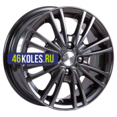 СКАД 5,5x14/4x98 ET39 D58,6 Пантера (КЛ109) Графит