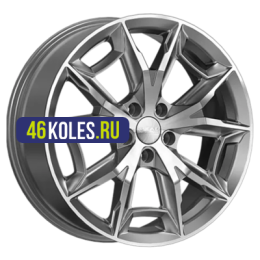 СКАД 7,5x19/5x108 ET33 D67,1 Паркер (КЛ382) Алмаз графит