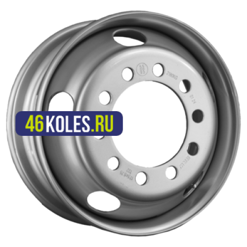 SRW 6x17,5/10x225 ET135 D176 Silver (3176072) (б/к)