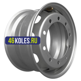 SRW 11,75x22,5/10x335 ET135 D281 Silver (8221106) (15,5 мм) Китай, руль 5 000 кг усил.