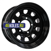 ZEPP 4х4 9x17/5x165,1 ET0 D121 Dodge Ram 2500/3500, Hummer H1/H2 Semicircle Gloss Black (LTM)