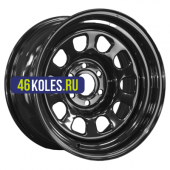 ZEPP 4х4 8x16/6x114,3 ET0 D66 Nissan Navara D40 2.5TD Semicircle Gloss Black (LTM)