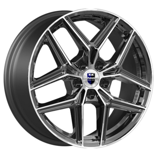 КиК  Юнион (КС102)  7,0\R17 5*114,3 ET40  d66,1  Алмаз черный  [79599]  Fb max 650 kg