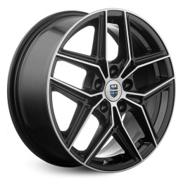 КиК  Юнион (КС1025)  7,0\R17 5*114,3 ET39  d60,1  Алмаз черный  [79596]  Fb max 650 kg