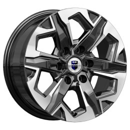 КиК  Тейт (КС1050)  7,5\R17 6*139,7 ET42  d75,1  Алмаз черный  [80290]  <Ш>  Fb max 925 kg
