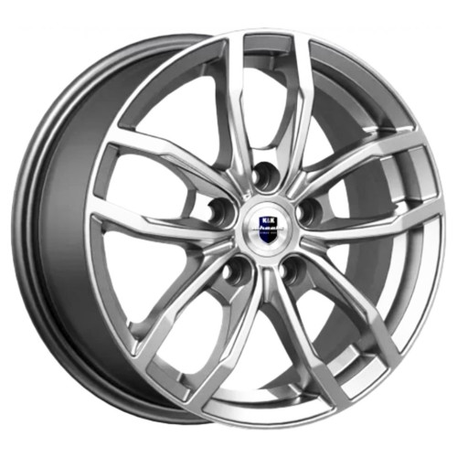 КиК  Фрост (КС1048)  6,5\R15 5*100 ET38  d57,1  Дарк платинум  [80335]  <С>  Fb max 595 kg
