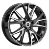 КиК  Кайлас (КС1054)  6,5\R18 5*108 ET33  d60,1  Алмаз черный  [80550]  <С>  Fb max 640 kg