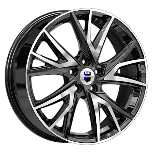 КиК  Кайлас (КС1054)  6,5\R18 5*108 ET33  d60,1  Алмаз черный  [80550]  <С>  Fb max 640 kg