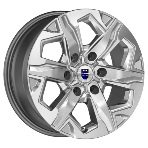 КиК  Тейт (КС1050)  7,5\R17 6*139,7 ET42  d75,1  Дарк платинум  [80282]  <Ш>  Fb max 925 kg