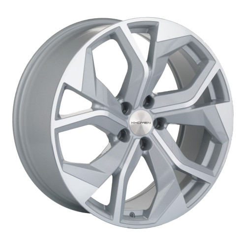 Khomen Wheels  KHW2006 (Audi/VW)  8,5\R20 5*112 ET33  d66,6  Brilliant Silver-FP  [WHS501706]