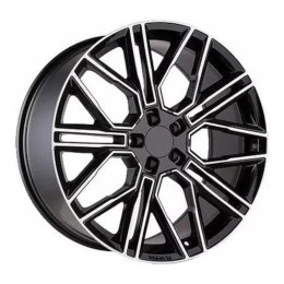 Khomen Wheels  KHW2101 (Audi E-tron)  9,5\R21 5*112 ET36  d66,6  Black matt-FP  [KHW210101BMF]  <С>  Fb max 950 kg