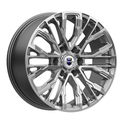 КиК  Кортес (КС1102)  8,5\R19 6*139,7 ET25  d106,1  Дарк платинум  [82541]  <Ш>  Fb max 965 kg