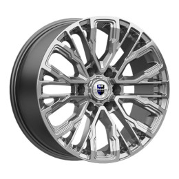 КиК  Кортес (КС1102)  8,5\R19 6*139,7 ET36  d100,1  Дарк платинум  [82543]  Fb max 965 kg