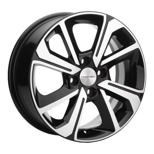Khomen Wheels  KHW1501 (Cobalt)  6,0\R15 4*100 ET39  d56,6  Black-FP  [WHS531459]