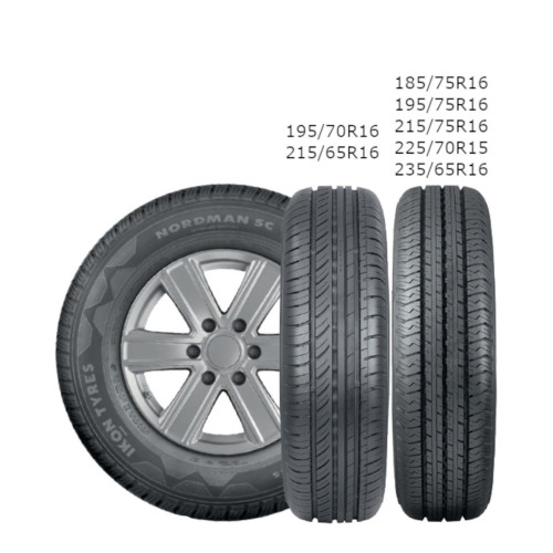 Ikon Tyres  185/75/16  S 104/102 C Ikon Nordman SC   старше 3-х лет