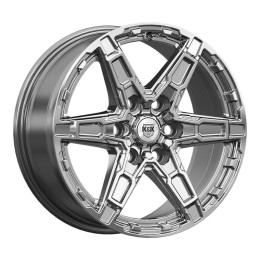 КиК  Дистрикт (КС1159)  8,0\R18 6*139,7 ET36  d100,1  Дарк платинум  [83749]  <Ш>