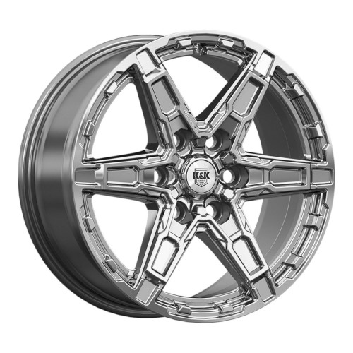 КиК  Дистрикт (КС1159)  8,0\R18 6*139,7 ET36  d100,1  Дарк платинум  [83749]  <Ш>