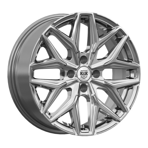 КиК  Ариус (КС1187)  7,0\R17 5*108 ET33  d60,1  Дарк платинум  [84294]  Fb max 655 kg
