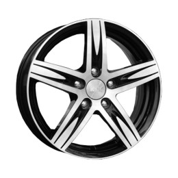 КиК  Андорра-оригинал (КС454)  6,5\R16 5*105 ET39  d56,6  Алмаз черный  [r6685]