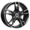 КиК  Солар (КС875)  7,0\R17 5*114,3 ET45  d67,1  Алмаз черный  [75055SK]  Fb max 650 kg