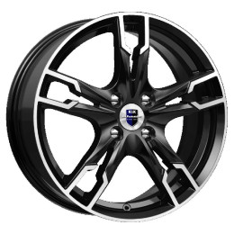КиК  Солар (КС875)  7,0\R17 5*114,3 ET45  d67,1  Алмаз черный  [75055SK]  Fb max 650 kg