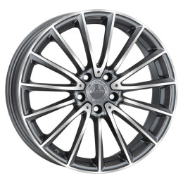MAK  Komet  8,0\R19 5*112 ET38  d66,6  Gun Met-Mirror Face  [F8090KMQM38WS2X]