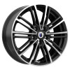 КиК  Эрфурт (КС903)  7,0\R17 4*100 ET43  d60,1  Алмаз черный  [r75898]  Fb max 540 kg